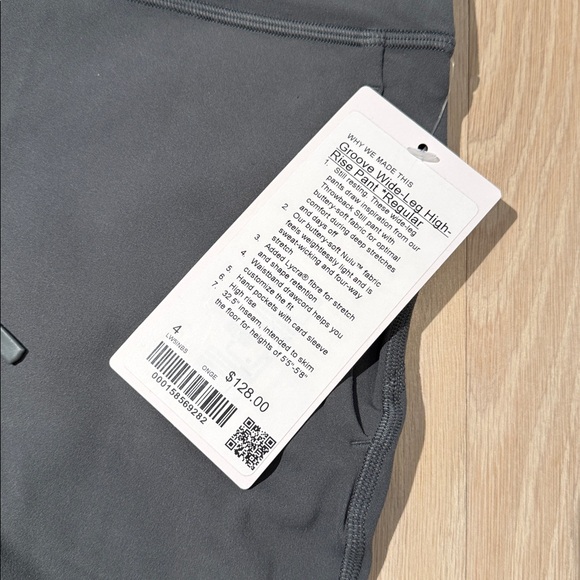 Lululemon Groove Wide-Leg High-Rise Pant Regular - Picture 4 of 5